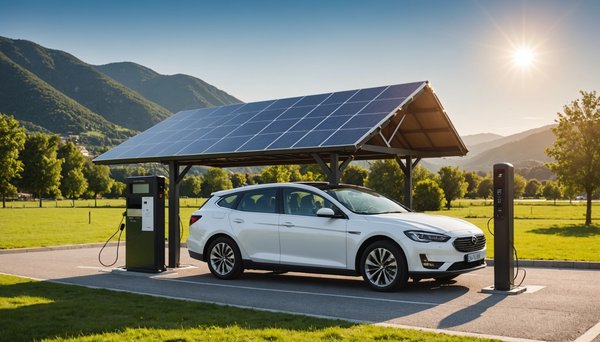 Borne de recharge solaire domestique : un choix éclairé pour votre auto